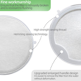 Easy maintenance with weekly rinsing and three-month replacement cadence.