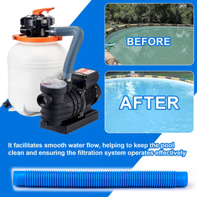 Alocs flexible hose reduces leaks during filtration.