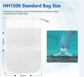 Alocs bag compatible with Hammer-Head cleaners for easy replacement.