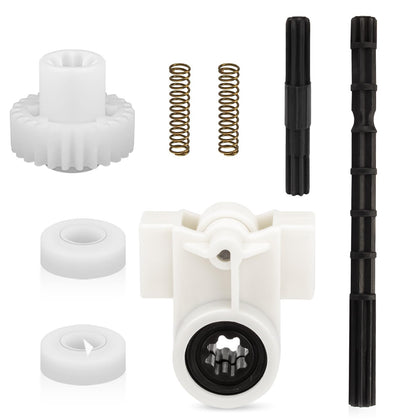 Alocs left drive kit assembly for Rebel cleaner showing rebuilt drive mechanism