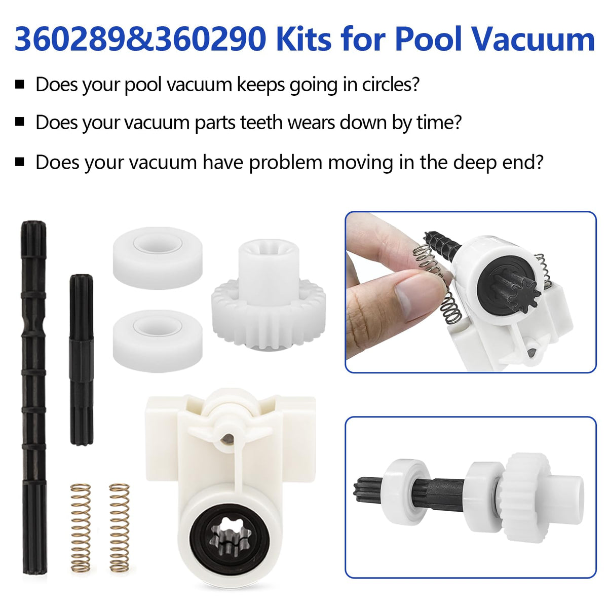 Alocs long plastic shaft enabling smoother torque transfer during operation