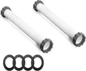 Alocs one-point-five-inch pool hose with 16-inch length, ideal for quick replacement in above-ground pools.