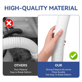 Alocs 26371EH compatible hose supports reliable filtration with easy pump-to-filter connection.