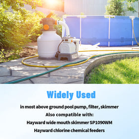 Alocs durable stainless-steel clamps support secure hose attachment.