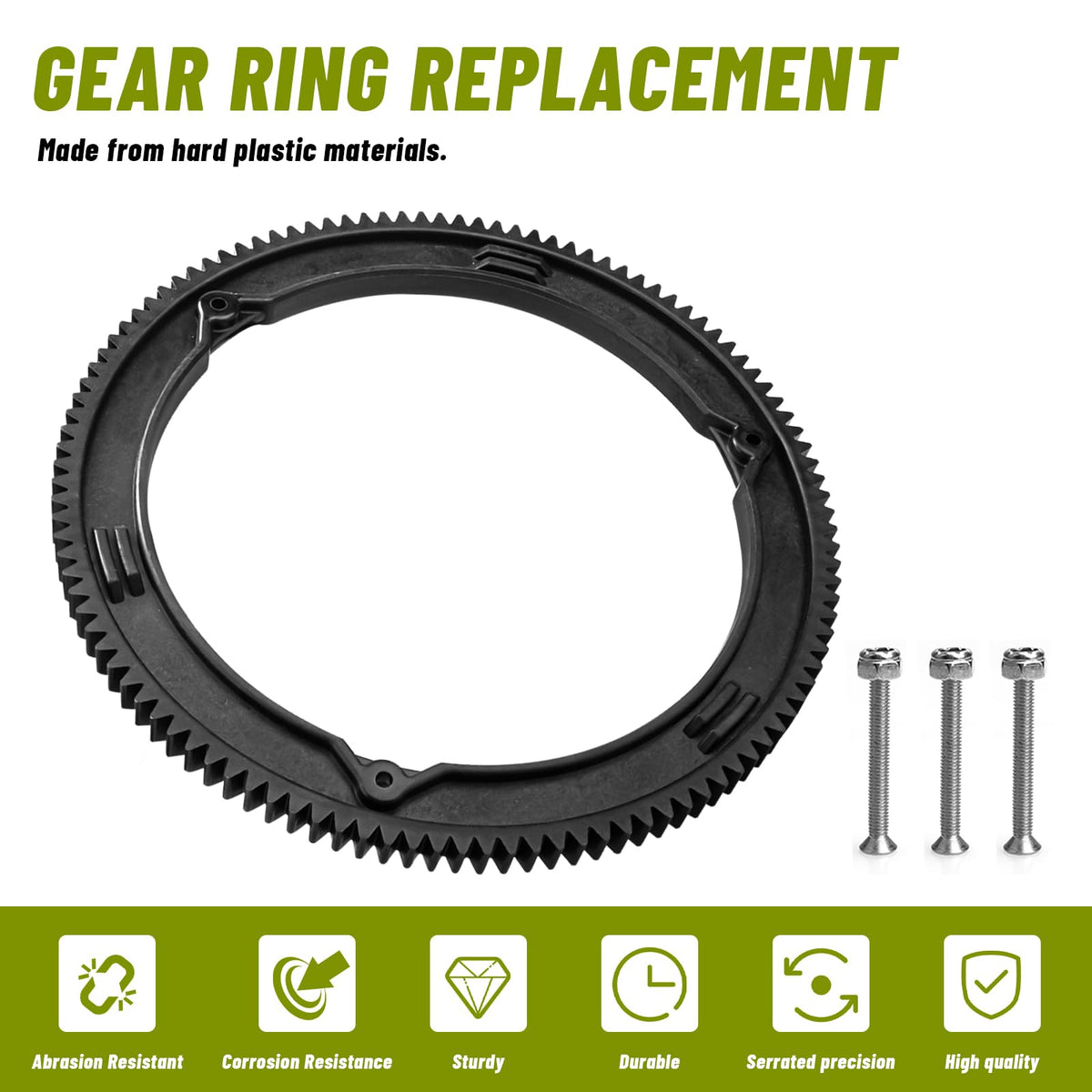 Alocs packaging protecting ring gear during shipping