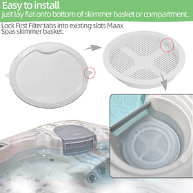 Alocs first filter removing soaps and oils to help cleaner water