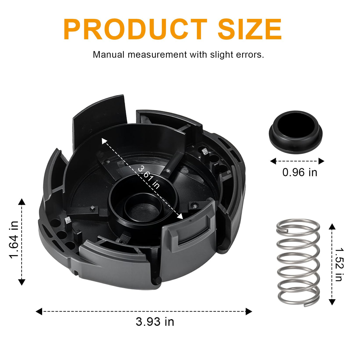 Alocs Speed Feed 400 cap Echo head fit, reduces downtime.
