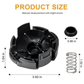 Alocs Speed Feed 400 cap Echo head fit, reduces downtime.