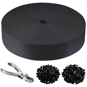 ALOSUTR chain-link privacy strip 246ft roll; enhances outdoor privacy.