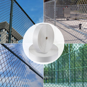 ALOSUTR privacy strip installed on a gate for privacy