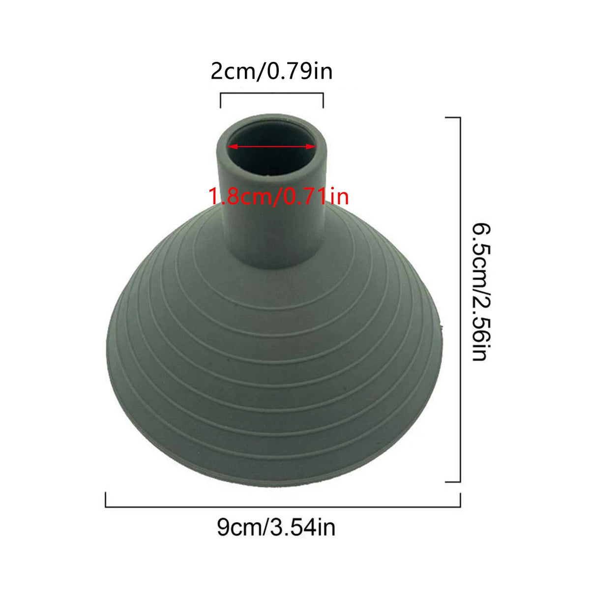 Alpertie plastic sprinkler head attaches easily to 0.7–0.78 inch cans for gentle watering