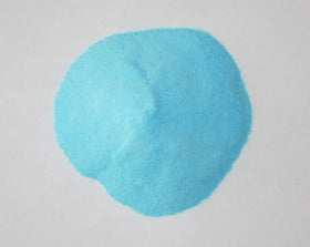 Alpha Chemicals Copper Sulfate Pentahydrate bulk packaging highlights easy dissolution in labs.