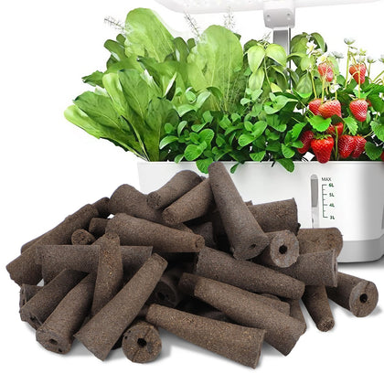 Alphatool 50-pack grow sponges ready for AeroGarden seed starting.