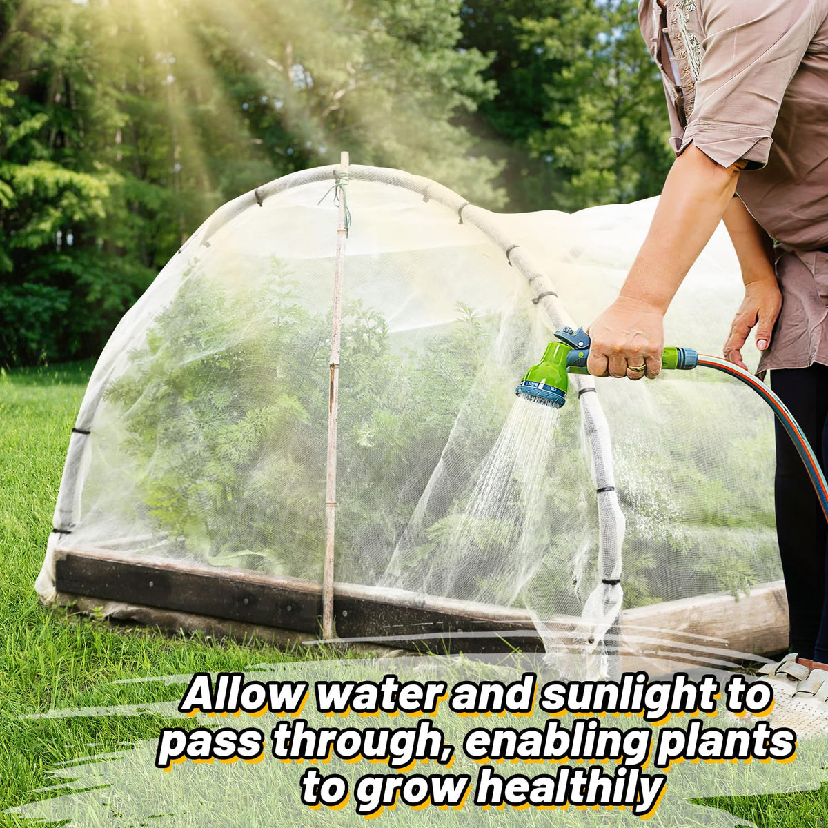 Alphatool cut-to-size netting lets you tailor coverage.