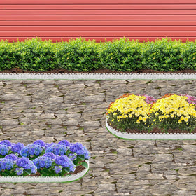 Alphatool DIY yard border panels let you shape spaces