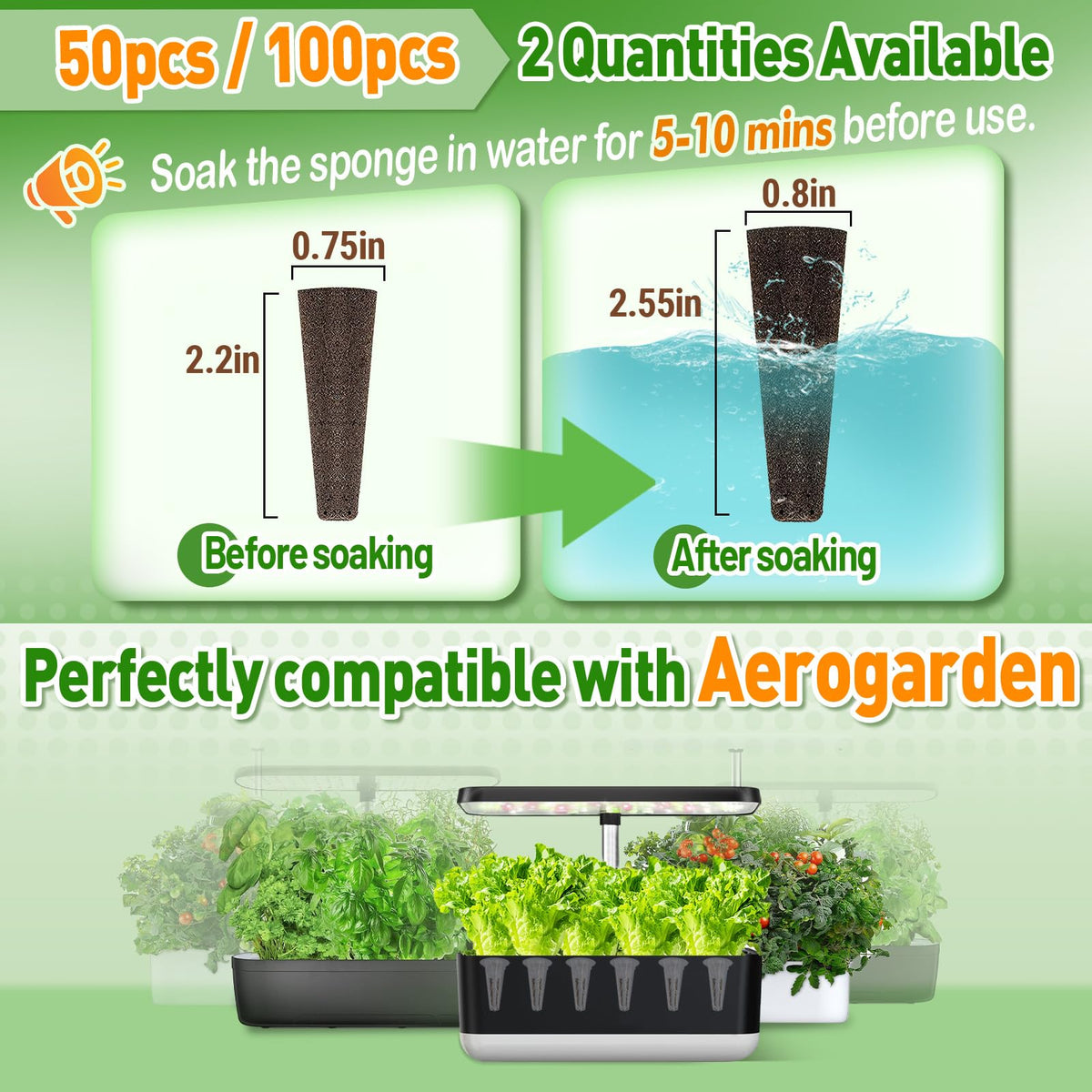 Alphatool grow media with loose structure for better moisture and air pockets.