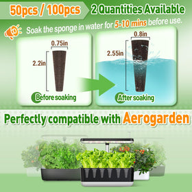 Alphatool grow media with loose structure for better moisture and air pockets.