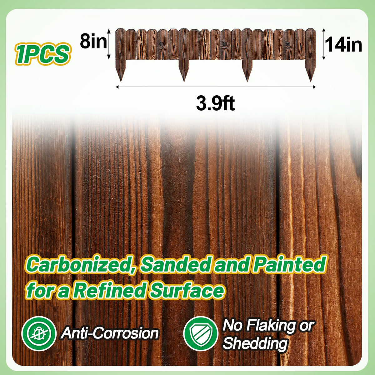 Alphatool Rustic Pine Edge installation demonstration shows easy border assembly