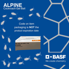 Alpine Cockroach Gel Bait Rotation 2 packaging supports warehouse and facility use.