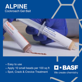 Alpine Cockroach Gel Bait Rotation 2 tubes prepared for precise placement.