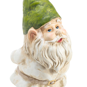 Alpine Corporation gnome welcomes visitors at the front door