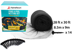 AlpineReach heavy-duty mesh close-up shows 3/8 inch weave for durability.