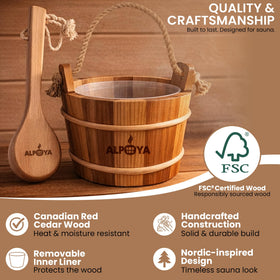ALPOYA aromatic ice mold for scented, relaxed steam.