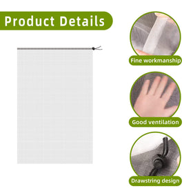 Alpurple PE mesh barrier netting offers durable garden protection for outdoor use.