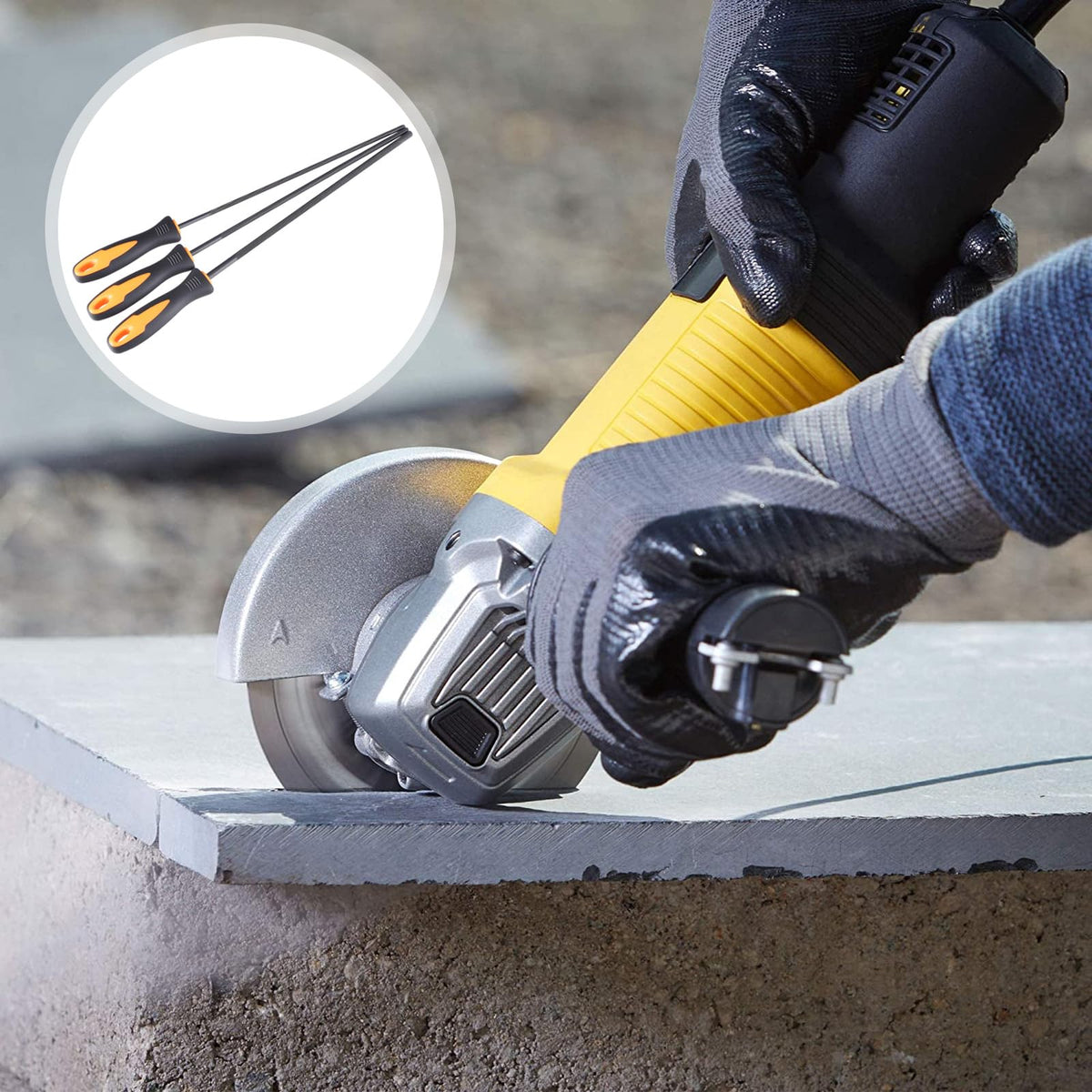 Alrhso 4mm file focuses on precise sharpening for compatible chains.