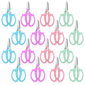 Alrhso floral scissors with pink handles offer precise cuts for vibrant flower arrangements.