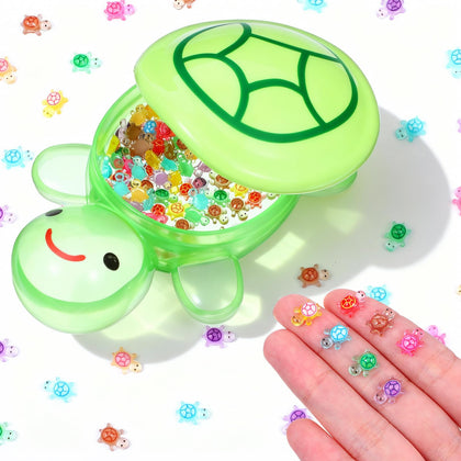 Alrhso large glow-in-the-dark turtle adds soft light to garden dioramas.