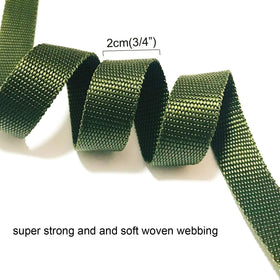 Green color blends with trunks while supporting growth.