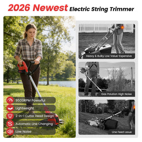 ALSO GO includes 10 spare spools for ongoing trimming tasks