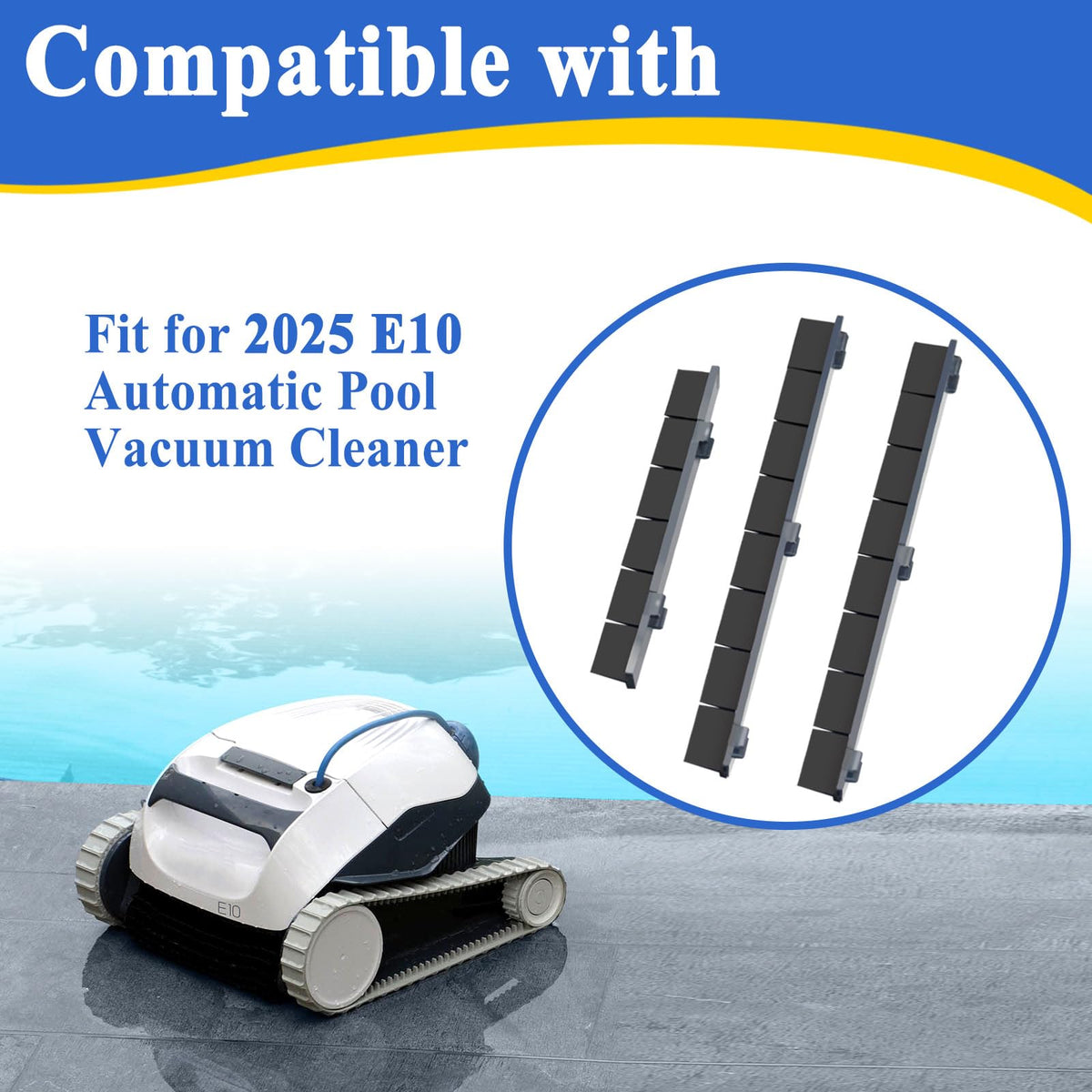 Alsoyixia E10 rubber strips resist wear for underwater use