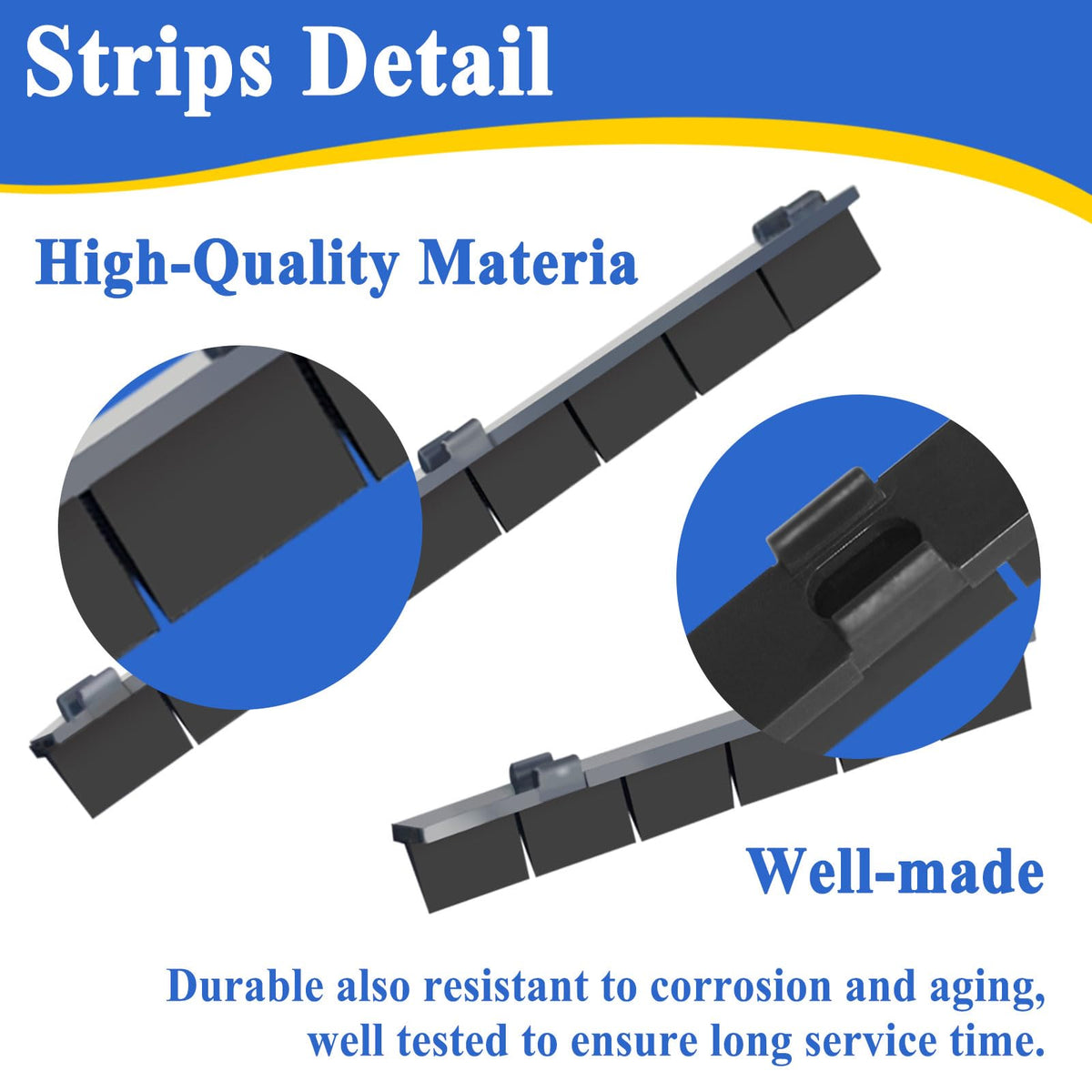 Alsoyixia E10 compatible strips restore cleaner operation with easy installation