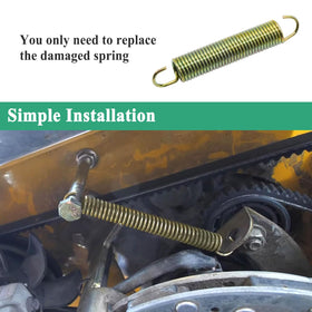 Alsoyixia easy-install drive tensioner springs enable quick lawn maintenance.