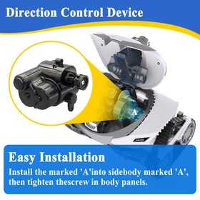 Alsoyixia SideA direction control durable plastic withstands pool conditions