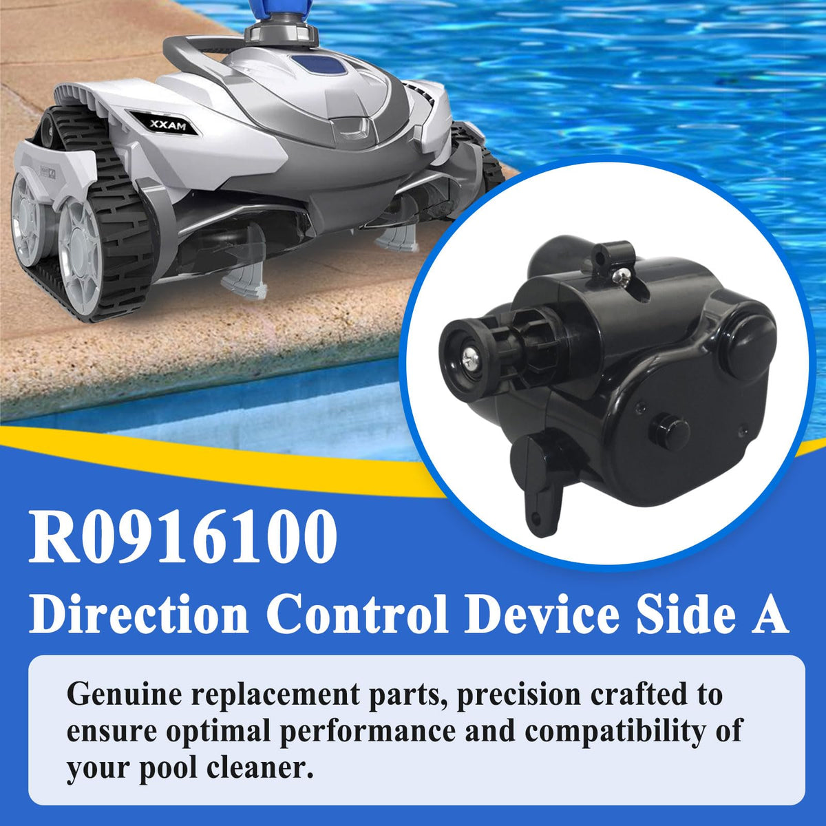 Alsoyixia SideA direction control fitment enables easy, hassle-free replacement