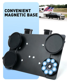 Altyostar tool-free installation uses a strong magnet to grip metal surfaces.