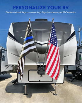 Altyostar universal 1-inch flagpole fit works with most standard poles.