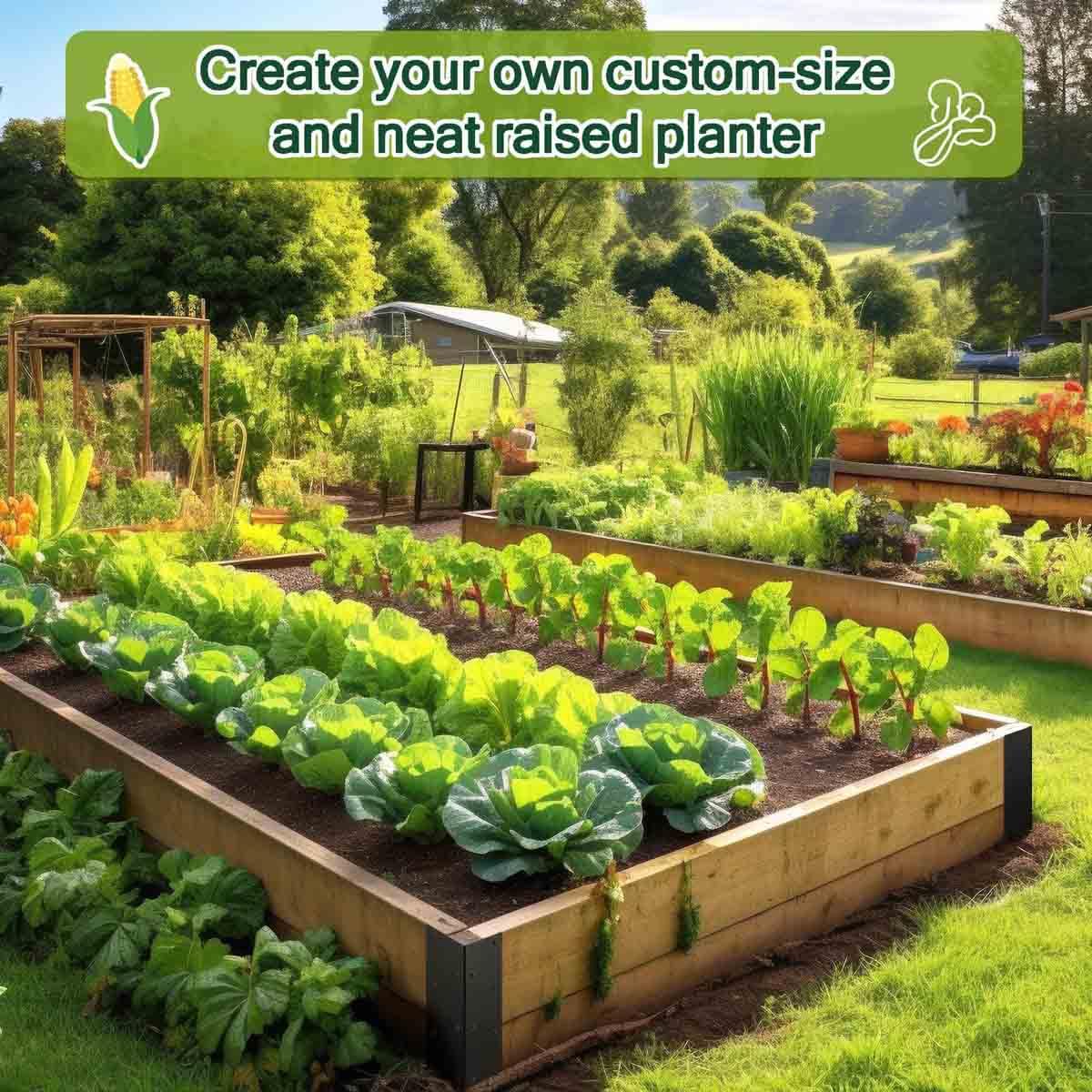 ALXMYAO versatile brackets reinforce furniture and planters.