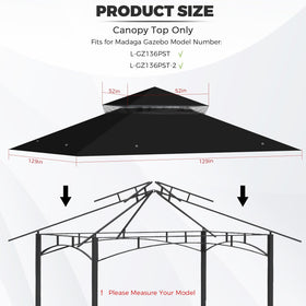 Amadecohome ventilated design promotes airflow under the canopy