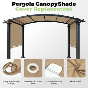 amadecohome replacement canopy suitable for patio, garden, or café spaces