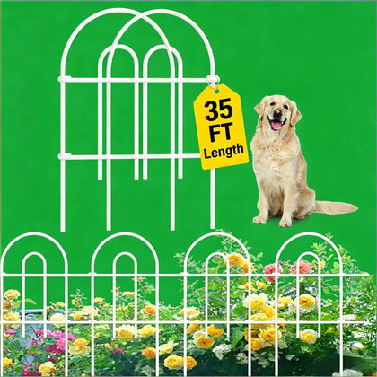 AMAGABELI decorative fence panel 24h-17w for quick edging and defined borders.