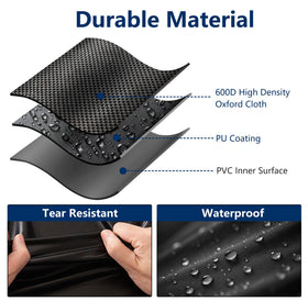 Dual air vents reduce moisture and prevent ballooning in windy conditions