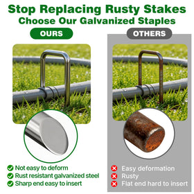 AMAGABELI GARDEN & HOME hot-dipped galvanized steel texture resists rust