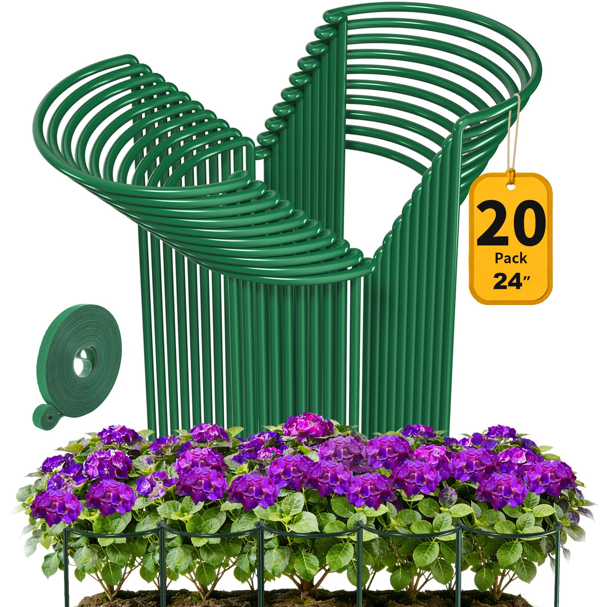 AMAGABELI GARDEN & HOME peony cage stake supports heavy blooms for upright growth