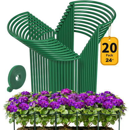 AMAGABELI GARDEN & HOME peony cage stake supports heavy blooms for upright growth