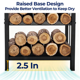 AMAGABELI GARDEN & HOME solid bottom shelf design contains ash for a cleaner hearth.