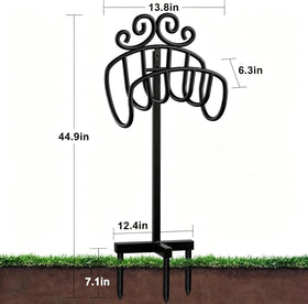 AMAGABELI ground stakes anchor securely for a stable setup.